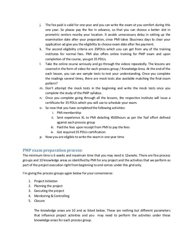 PMP Sample Exam-2 - Part 1 - Initiation